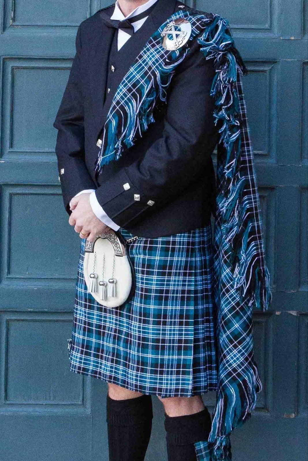Fly plates voor op Schotse Kilts, Ophalen of Verzenden, Gebruikt