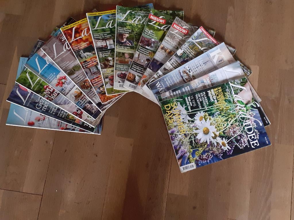 11 stuks landidee., Boeken, Tijdschriften en Kranten, Ophalen of Verzenden, Zo goed als nieuw
