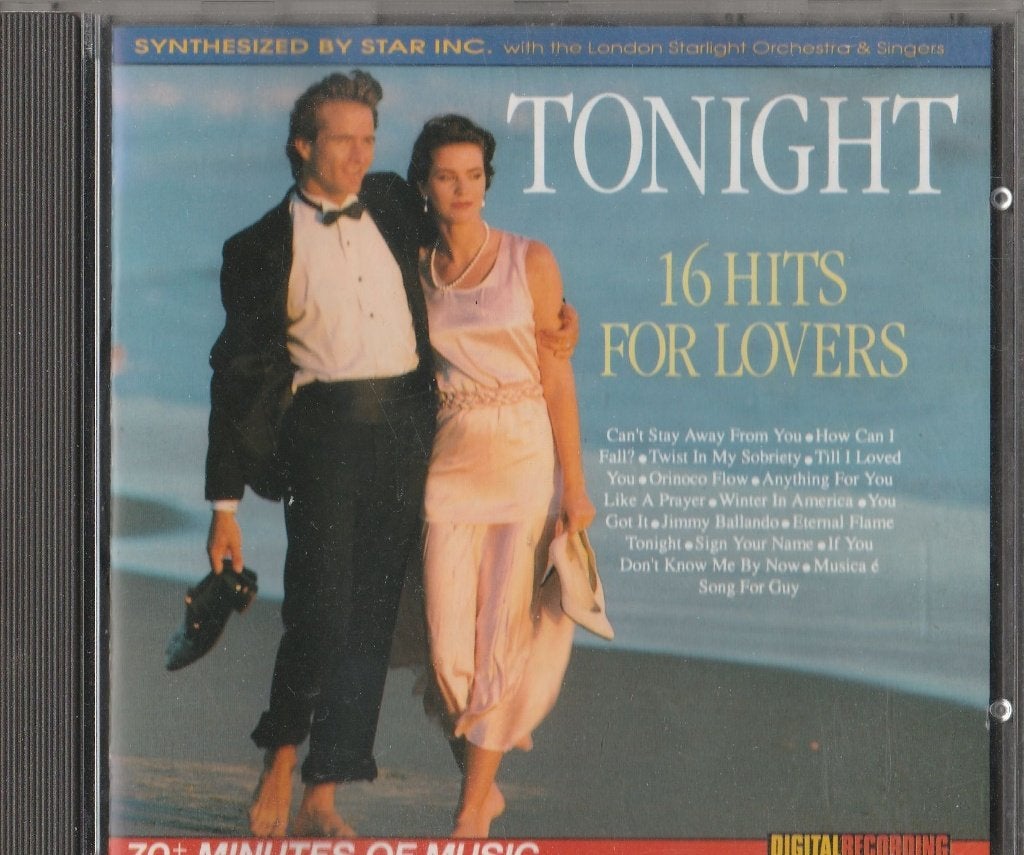 Cd Star Inc. With The London Starlight, v16 Hits For Lovers, Ophalen of Verzenden, Zo goed als nieuw, Pop