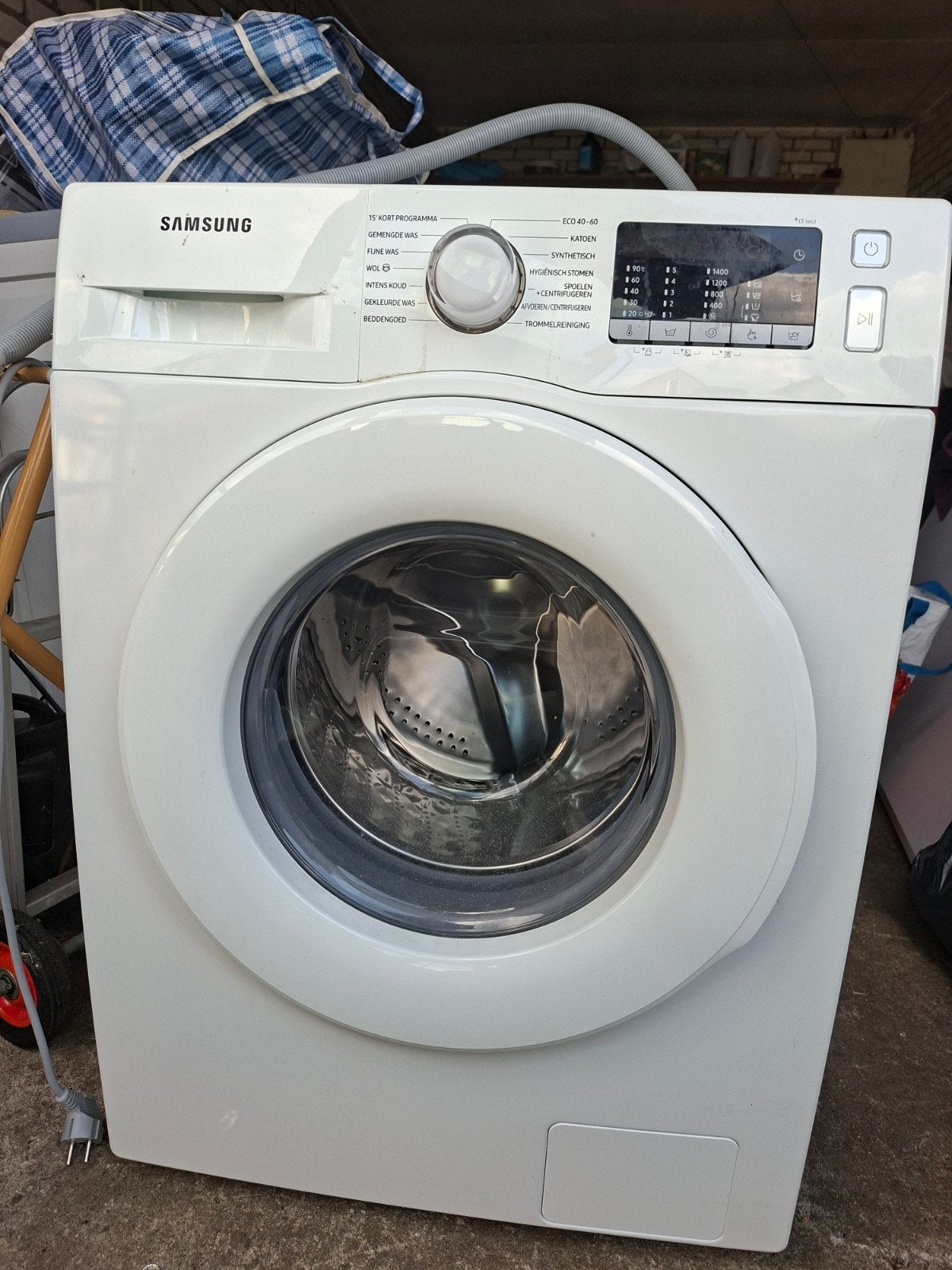 Samsung Voorlader Wasmachine  3.5 jar oud- Zo goed als nieuw, Witgoed en Apparatuur, Wasmachines, Ophalen