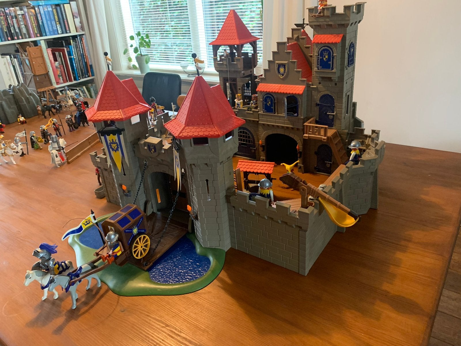 Playmobil ridder kasteel 3268 en 3314, Kinderen en Baby's, Ophalen of Verzenden, Zo goed als nieuw