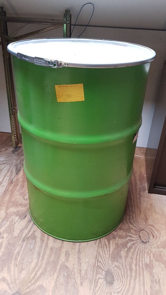 Vuurton, vuurkorf, vuurvat, 240 liter, bbq vat, Ophalen, Zo goed als nieuw, Vuurton