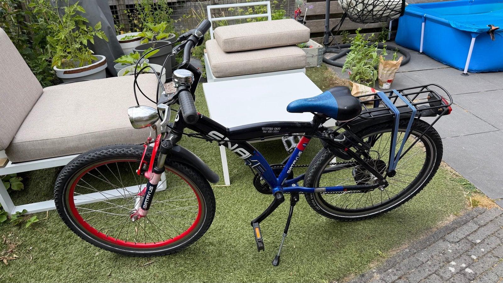 Batavus Snake Kinderfiets  24 inch, Ophalen, Velgrem, Versnellingen, Batavus