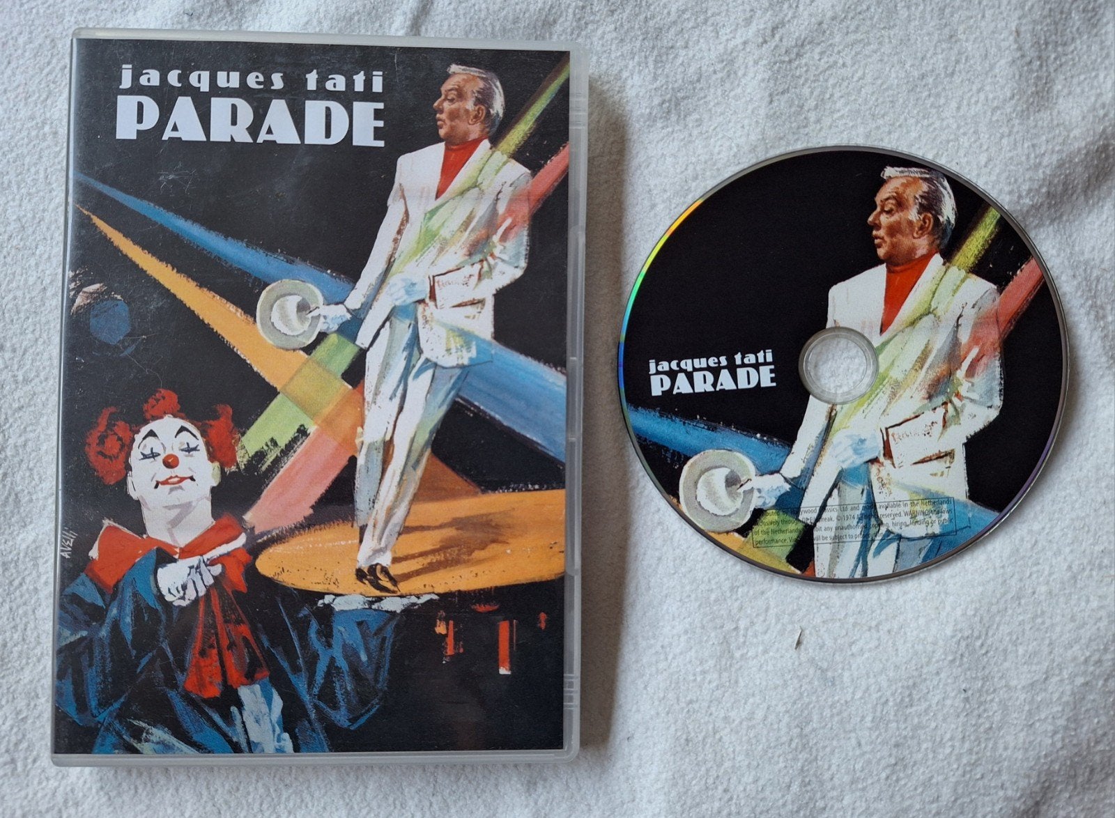 Parade ( 1974, Jacques Tati ), Alle leeftijden, Ophalen of Verzenden, Frans, Nederlands