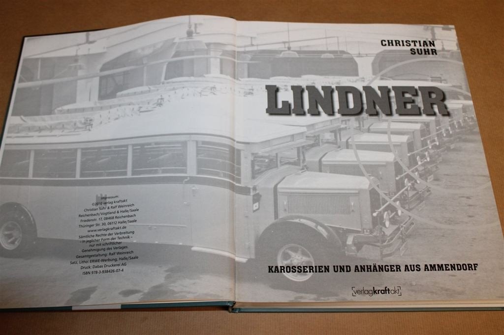 Lindner Karosserien und Anhänger — Historie en Techniek, Ophalen of Verzenden, Zo goed als nieuw, Tractor en Landbouw