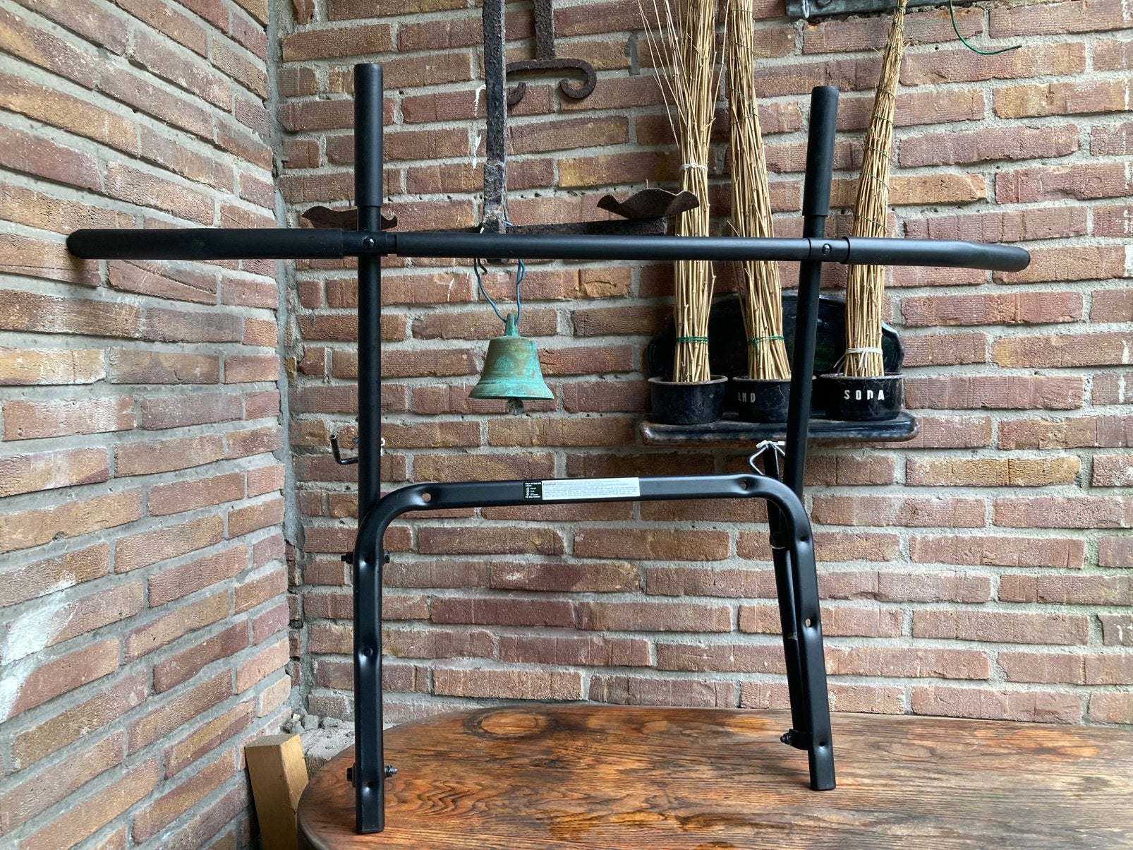 Domyos pull up bar/optrekstang, Ophalen of Verzenden, Zo goed als nieuw, Oprekstang