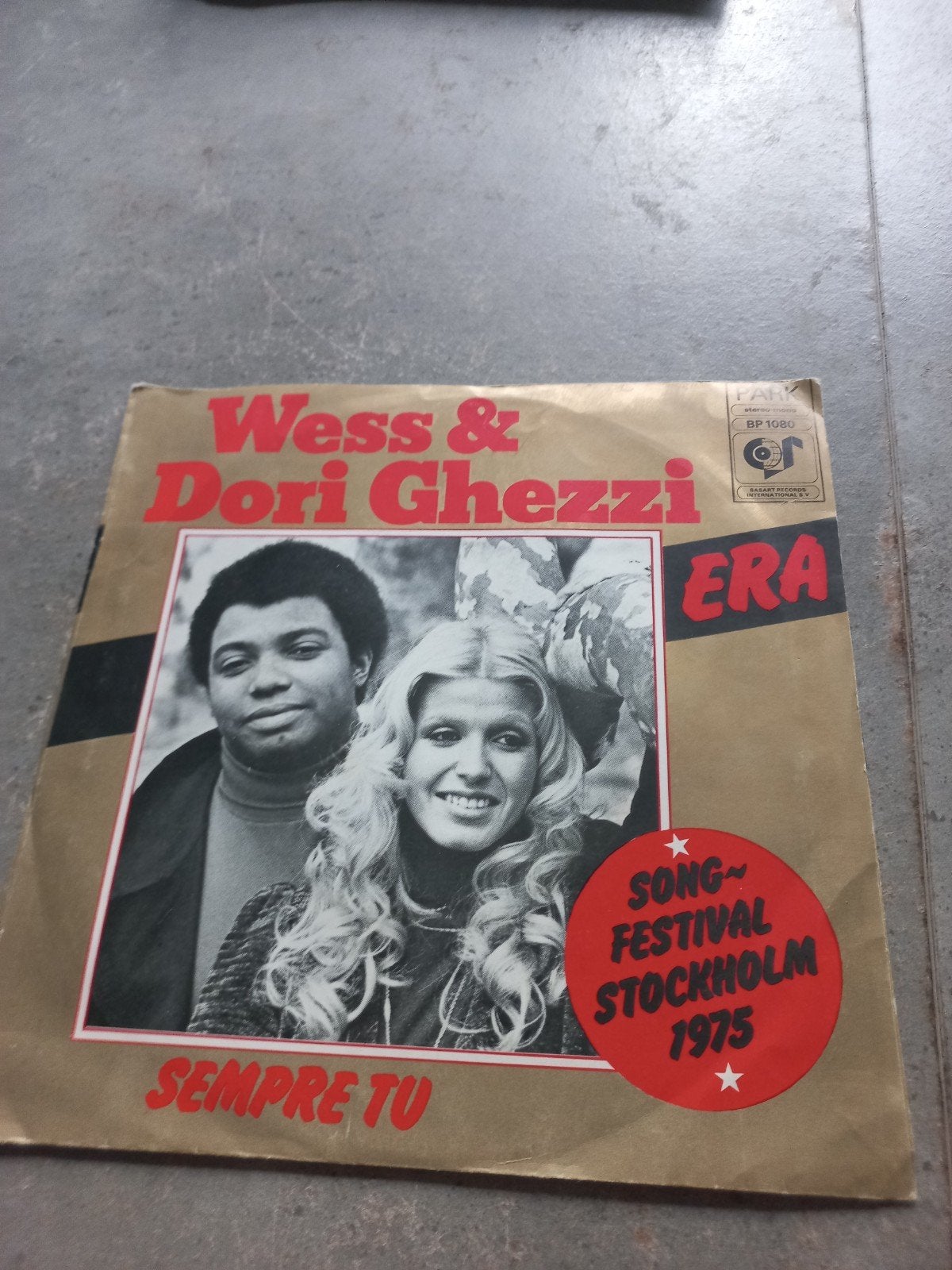 Wess & Dori Ghezzi - Era / Sempre Tu (Songfestival 1975), Ophalen of Verzenden, Gebruikt, 7 inch, Pop
