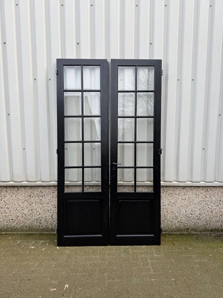 Prachtige antieke ensuitedeuren met facetgeslepen glas, La belle porte, Jurgen.hoogenboezem@gmail.com, Binnendeur, Ophalen of Verzenden