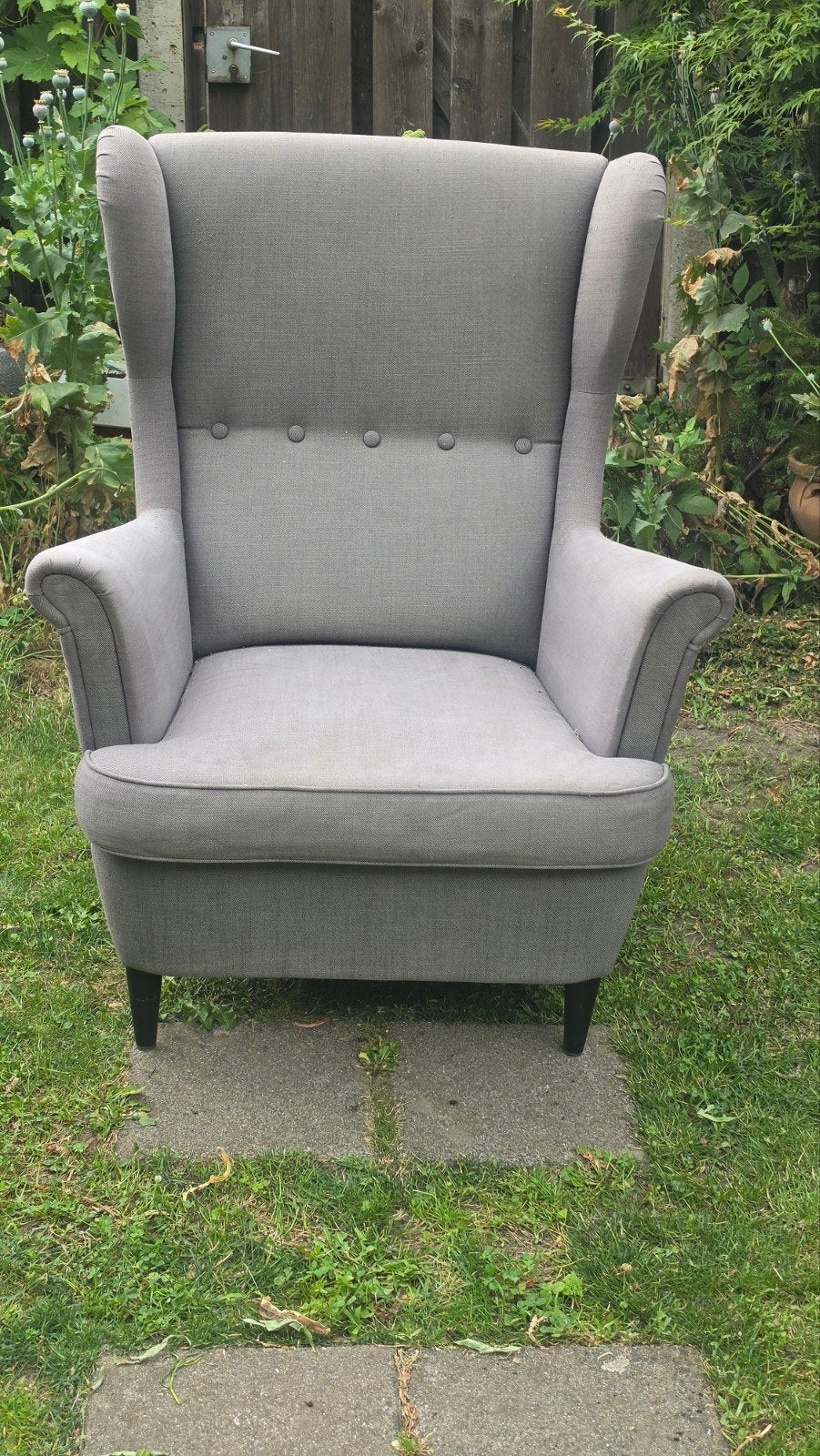 IKEA STRANDMON fauteuil, Huis en Inrichting, Fauteuils, Ophalen, Gebruikt, Klassiek, 75 tot 100 cm