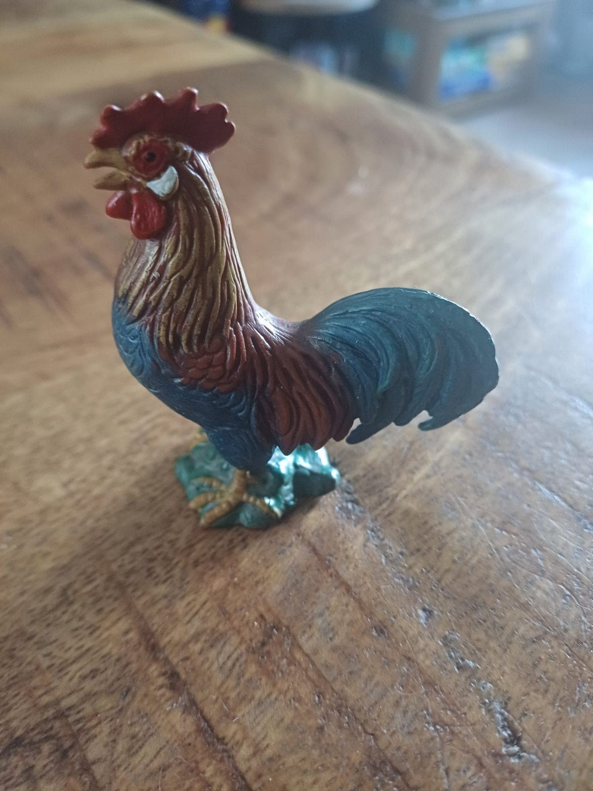 Schleich haan, Verzamelen, Dierenverzamelingen, Ophalen of Verzenden, Zo goed als nieuw, Boerderijdier, Beeldje of Figuurtje