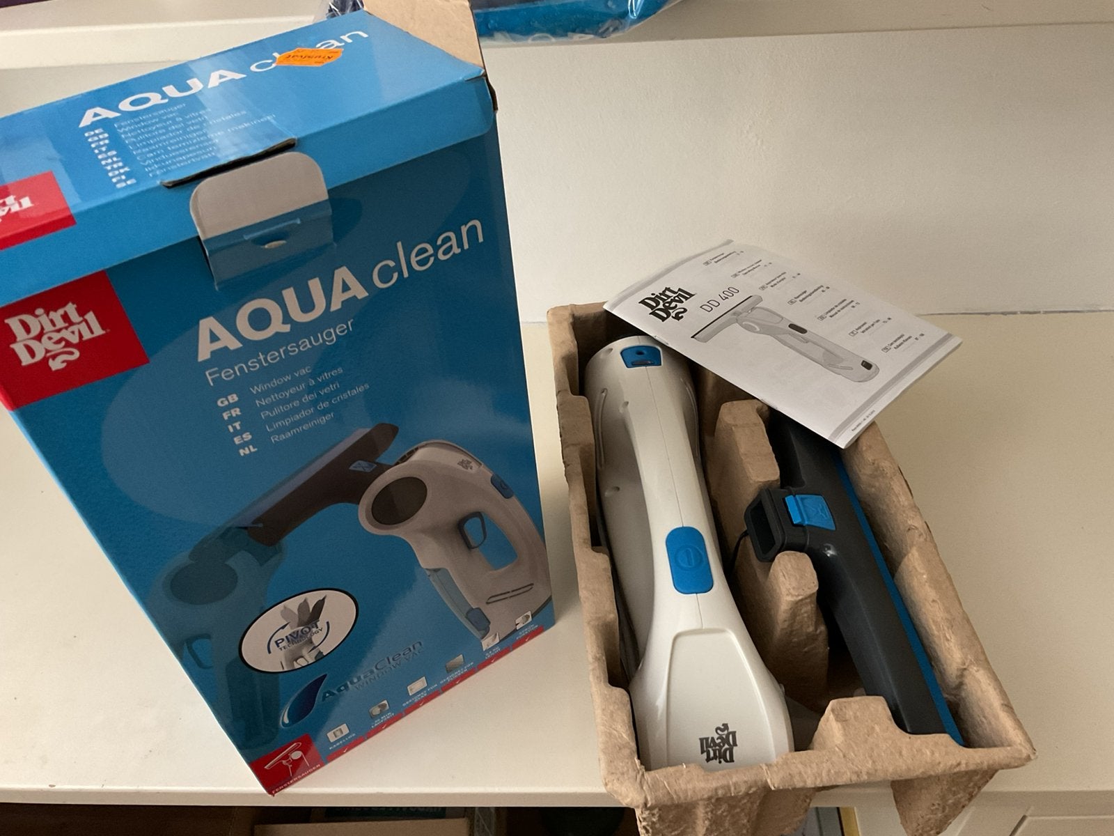 Aqua clean raam wisser, Ophalen of Verzenden, Raamwisser of Trekker