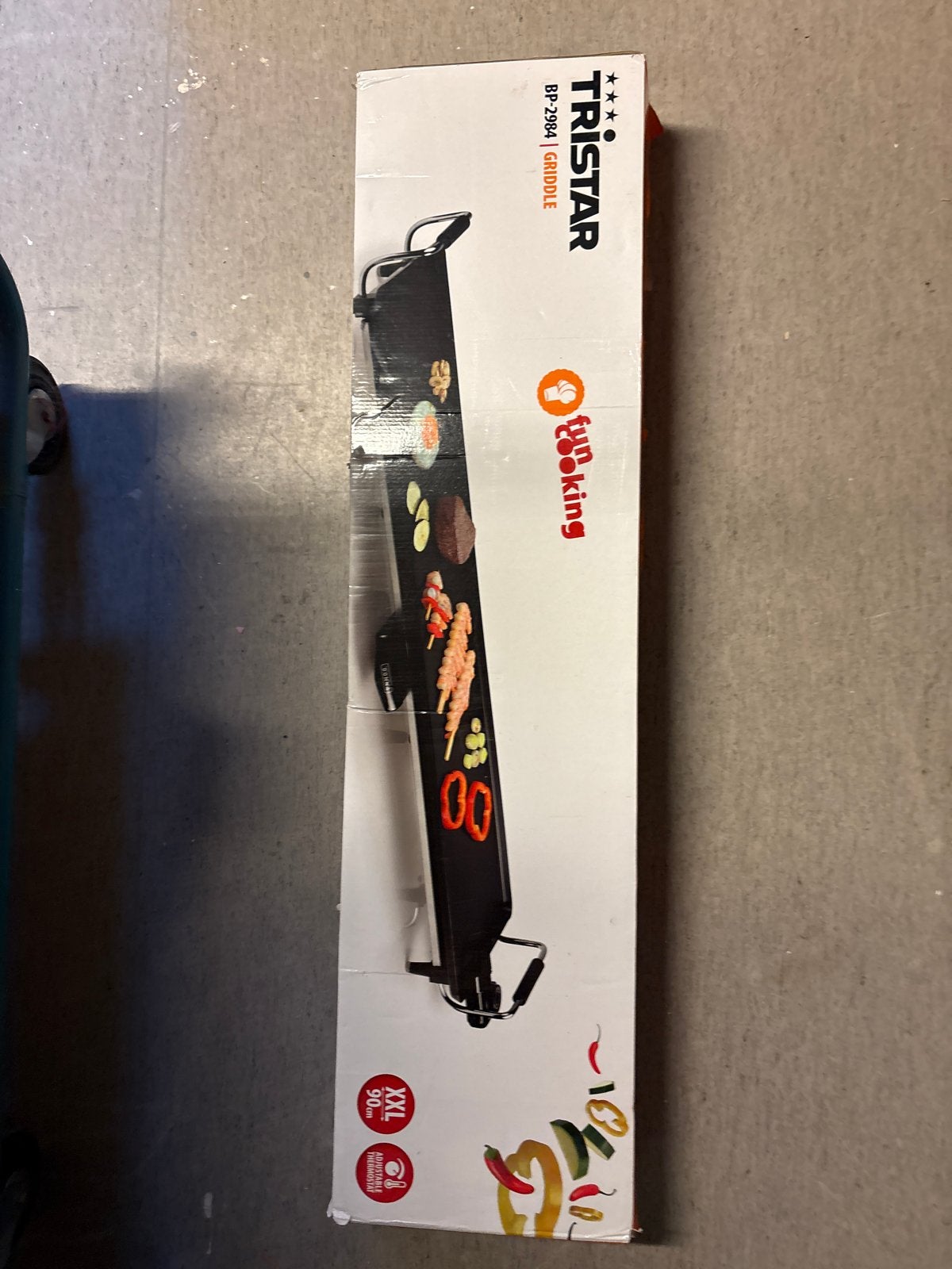 Tristar BP-2984 XXL Grillplaat - Nieuw in doos, Ophalen, Nieuw