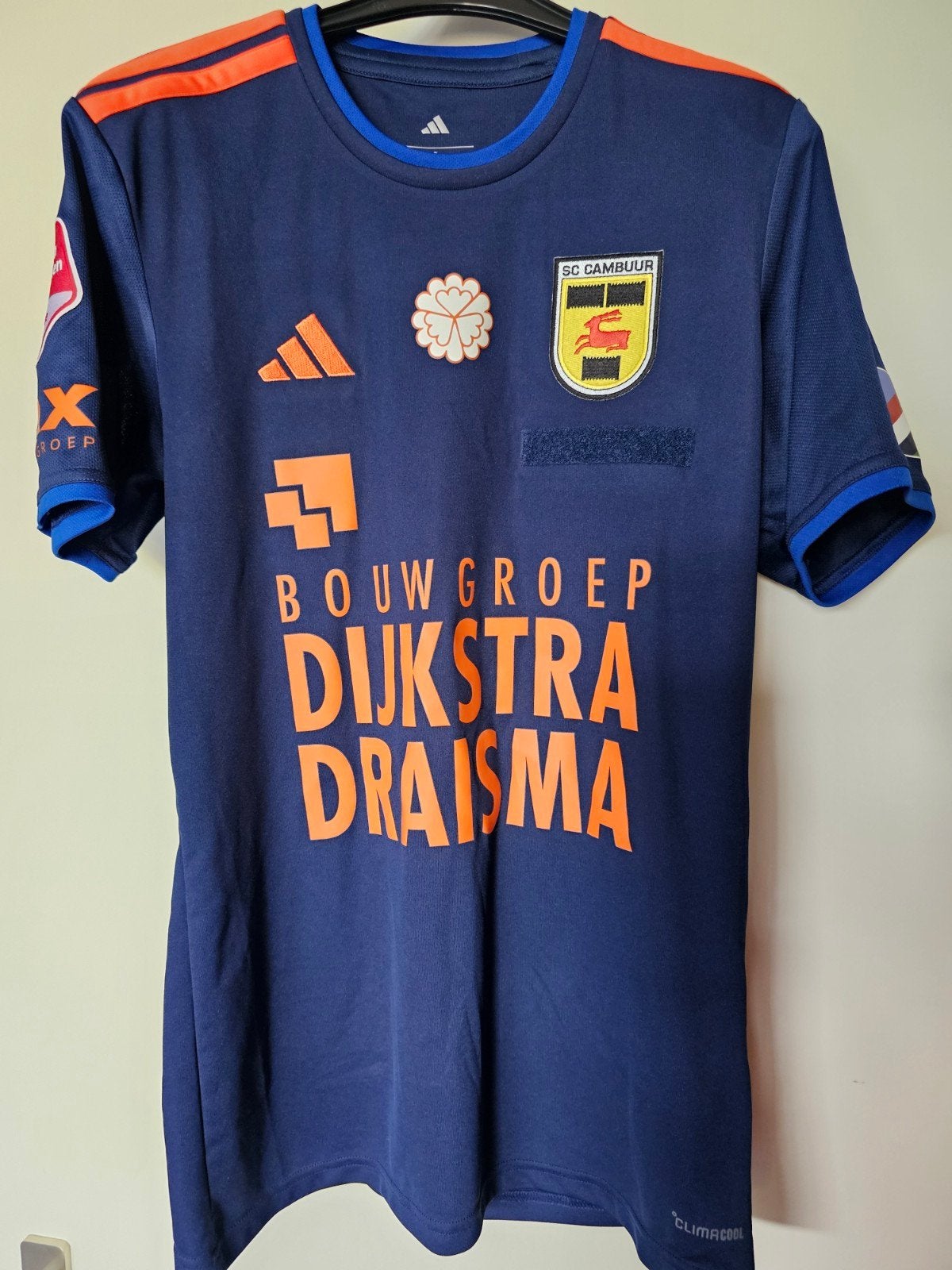 adidas SC Cambuur Veteranenshirt 2026-2027, Blauw, Ophalen of Verzenden, Zo goed als nieuw, Adidas