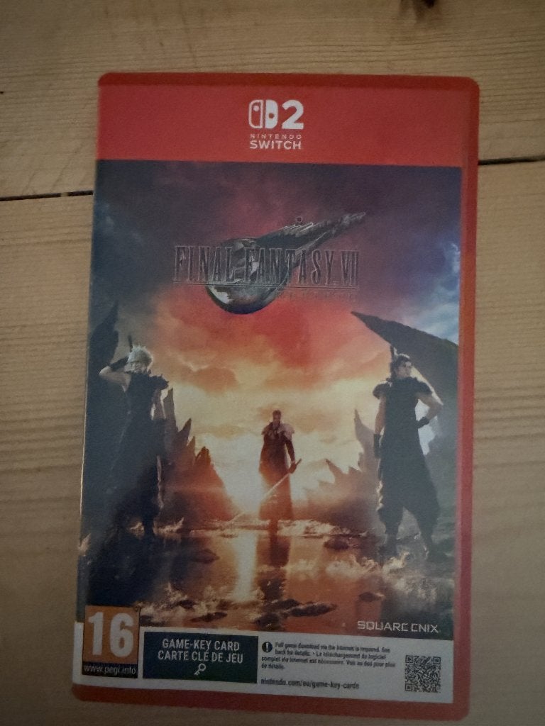 Final Fantasy 7 Rebirth Nintendo Switch 2, Ophalen, 1 speler, Zo goed als nieuw, Role Playing Game (Rpg)