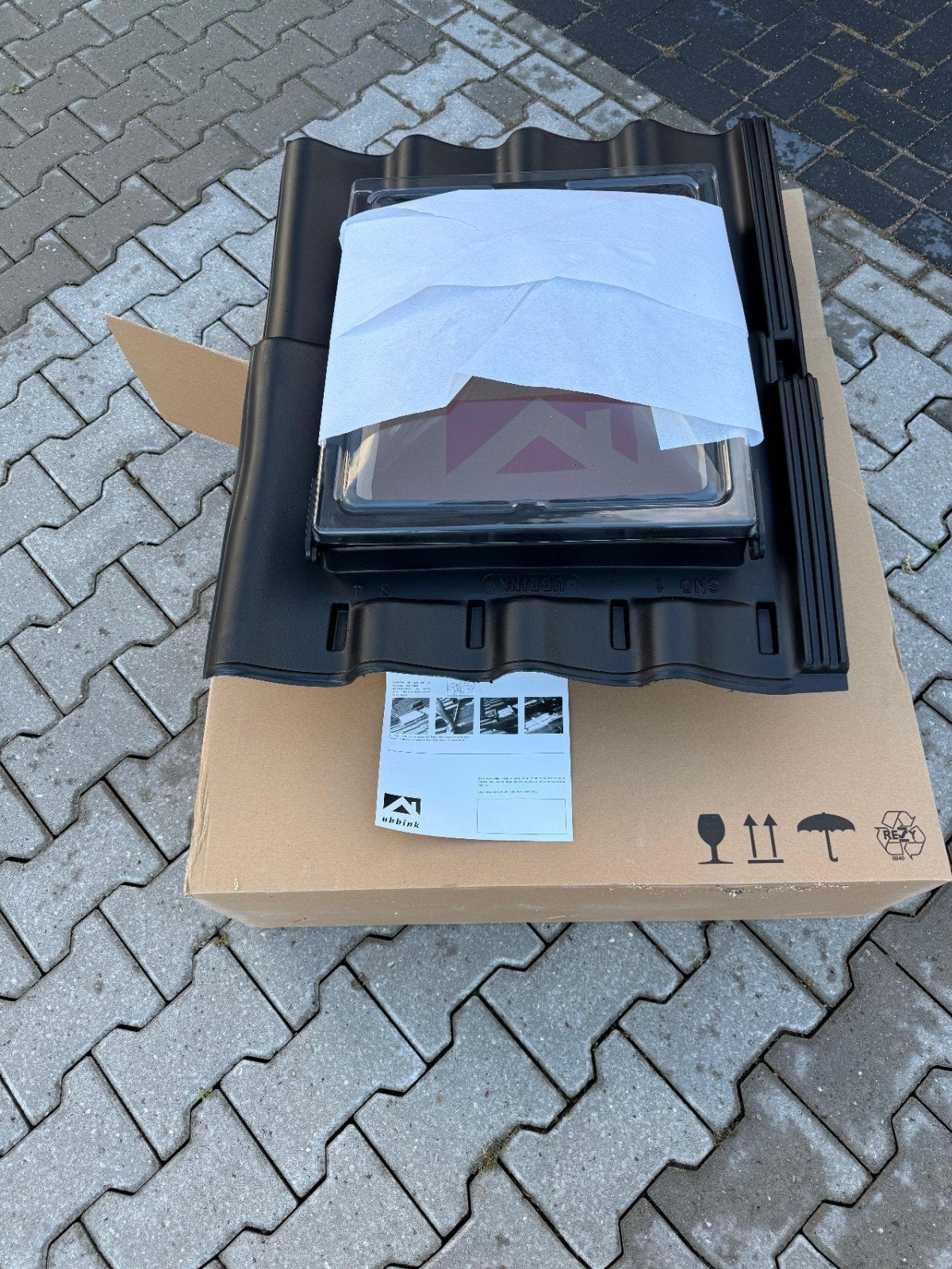 Nieuw in doos Ubbink dakraam, Ophalen, Minder dan 80 cm, Minder dan 80 cm, Nieuw
