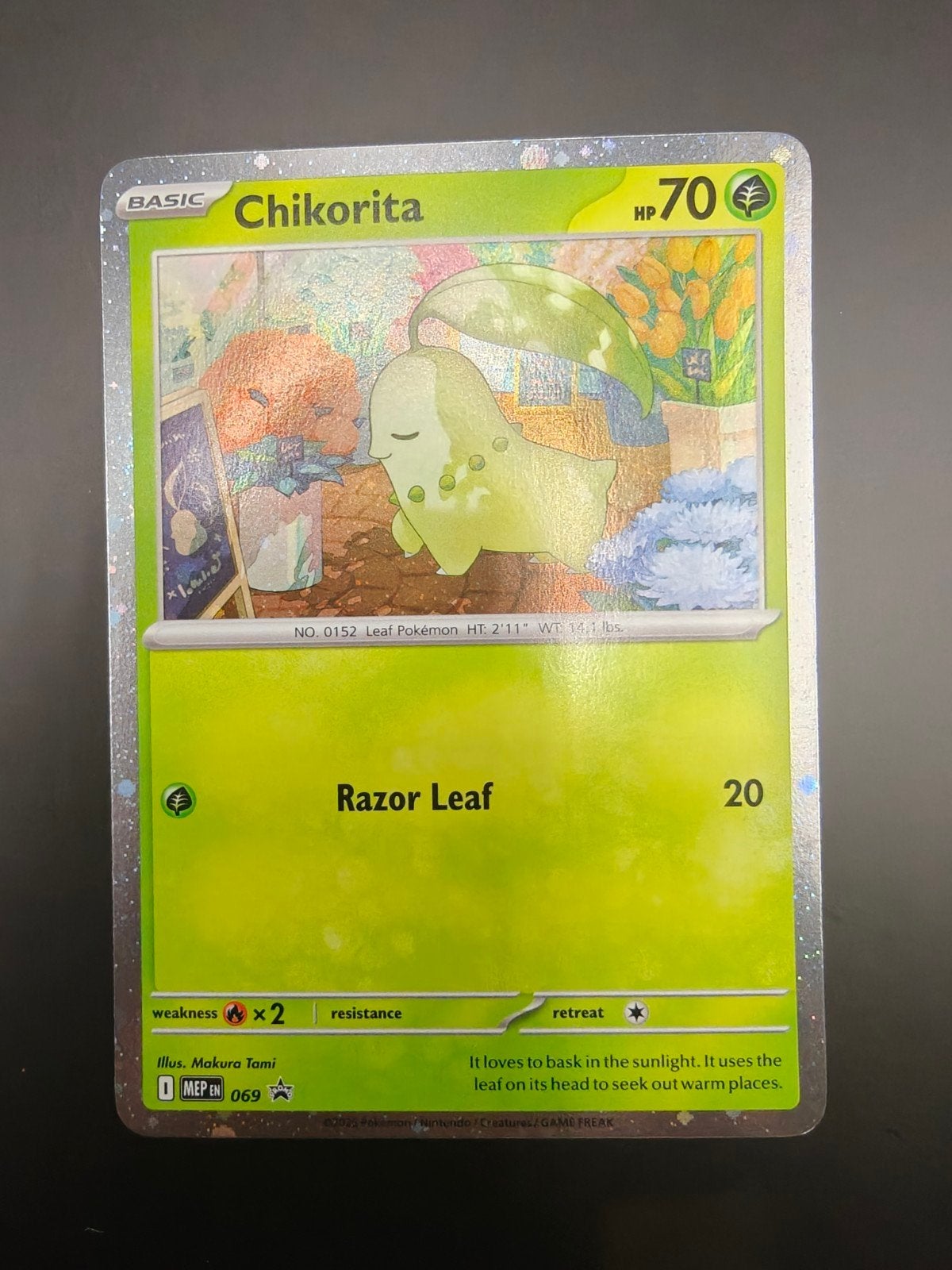 Chikorita Holo - MEP069, Hobby en Vrije tijd, Verzenden, Zo goed als nieuw