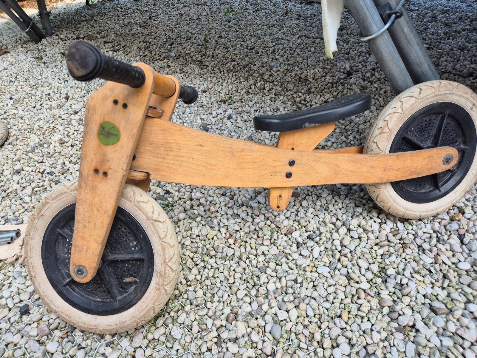 Wishbone Loopfiets 3-in-1 Houten Design, Ophalen, Gebruikt, Loopfiets