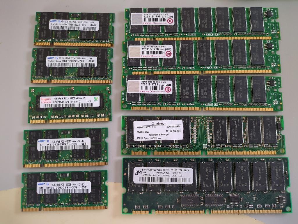 RAM geheugen (DDR2 SODIMM), Computers en Software, RAM geheugen, Gebruikt, Ophalen of Verzenden, DDR2, 2 GB