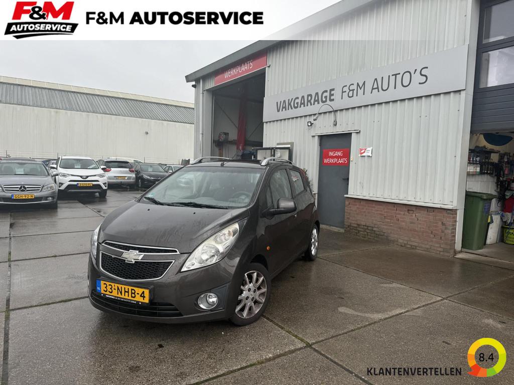Chevrolet Spark 1.0 16V LS Bi-Fuel, Auto's, Chevrolet, Euro 5, 4 cilinders, Bruin, Origineel Nederlands