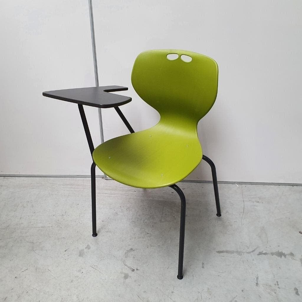 20 STUKS AHREND 450 CONFERENTIESTOEL STUDIESTOEL MET BLAD, Huis en Inrichting, Stoelen, Ophalen, Gebruikt, Kunststof, Vijf, Zes of meer stoelen