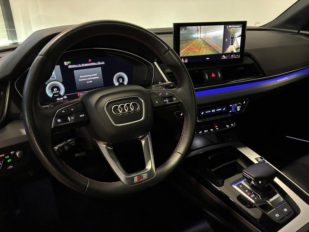 Audi Q5 Sportback 55 TFSI e S edition Competition PANO KEYLE, Auto's, Audi, Automaat, Zwart, 4 cilinders, Zwart