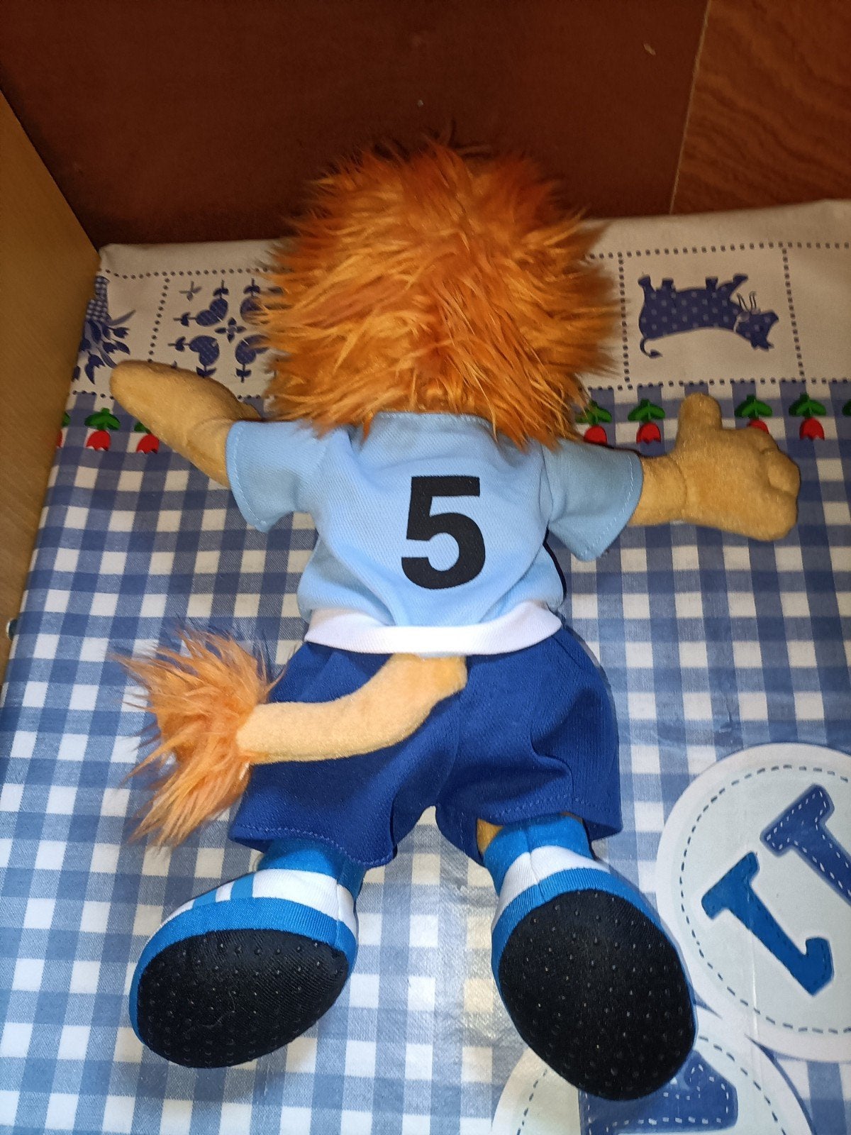 Loekie de Leeuw knuffel keeper nr. 5, Ophalen of Verzenden, Zo goed als nieuw, Overige typen