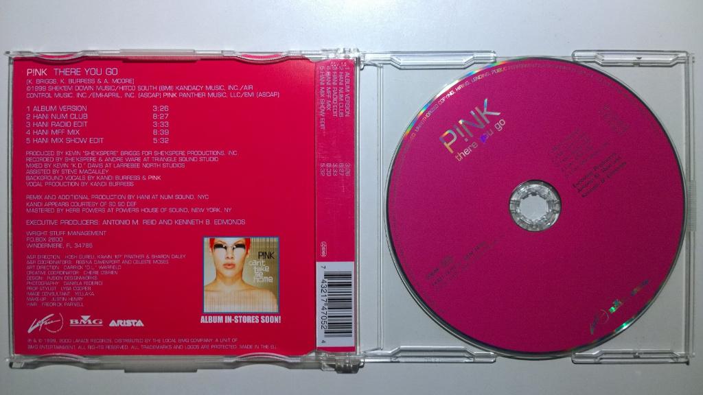 P!NK - There You Go, Ophalen of Verzenden, Zo goed als nieuw, Pop