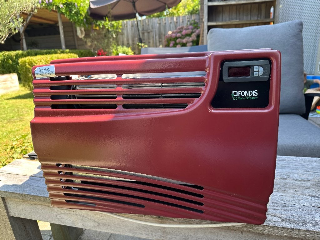 Wine airco, Ophalen, Metaal, Rood, Overige typen