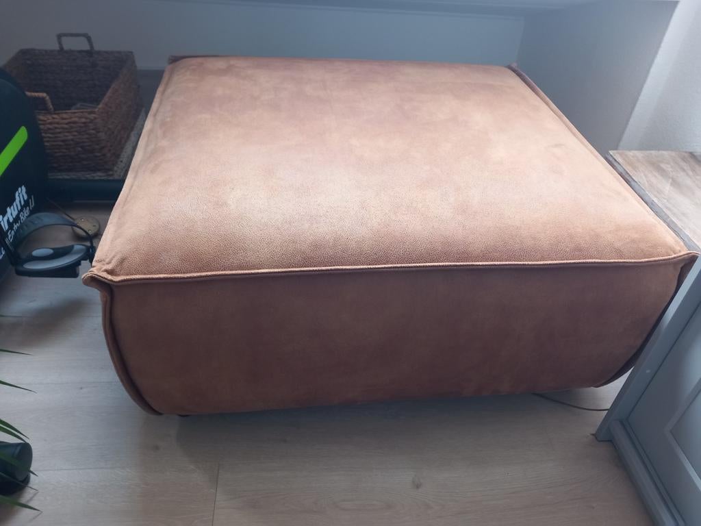 Poef, zitelement, Vierkant, Zo goed als nieuw, 75 tot 100 cm, 75 tot 100 cm