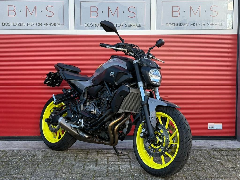YAMAHA MT 07 ABS (bj 2016), 2 cilinders, Motorrijbewijs A, Bedrijf, Onbekend