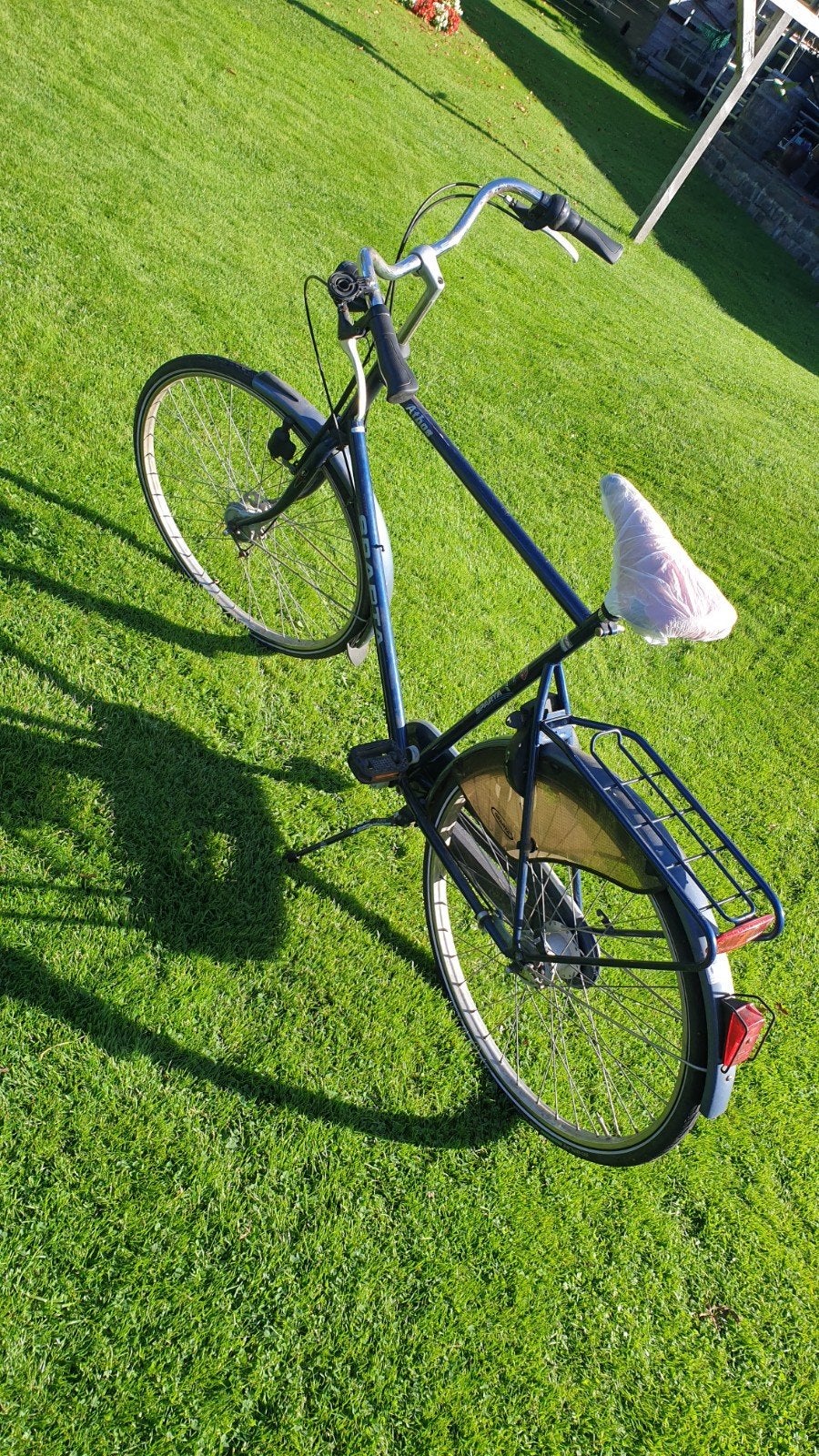 Sparta athos 28 inch 66 cm herenfiets, Gebruikt, 65 cm of meer, Trommelrem, Ophalen