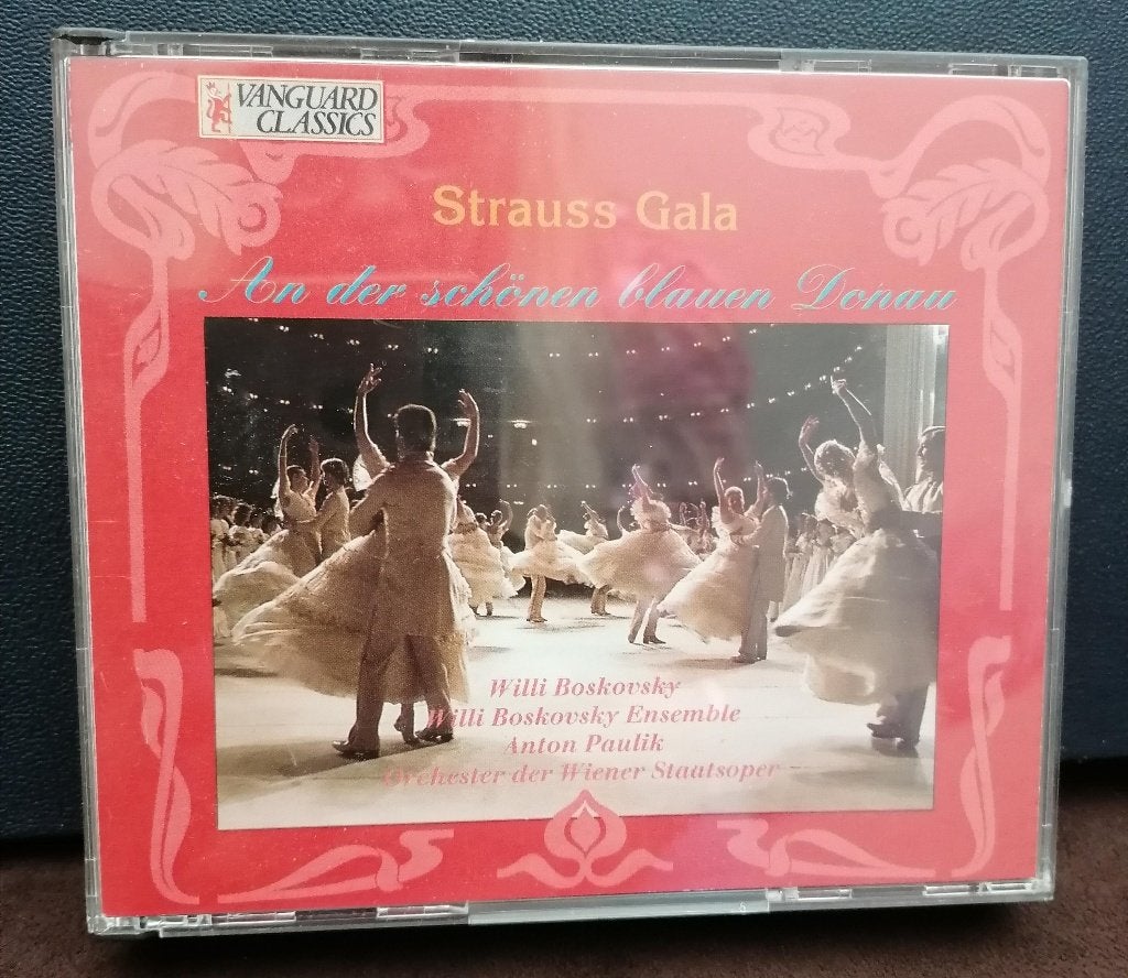 2CD Strauss Gala Vanguard Classics, Ophalen of Verzenden, Classicisme, Zo goed als nieuw, Overige typen