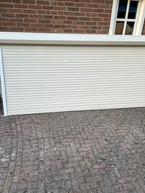 Elektrisch rolluik, Ophalen, Gebruikt, Minder dan 100 cm, 100 tot 150 cm