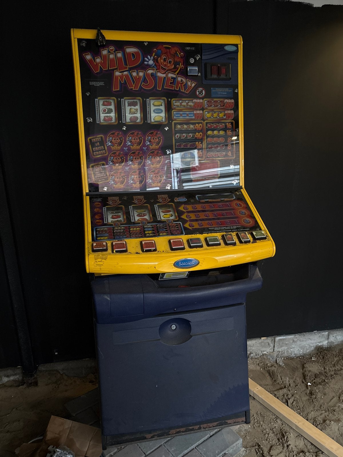 Wild Mystery Fruitautomaat - Retro Speelautomaat, Overige munten, Ophalen, Gebruikt
