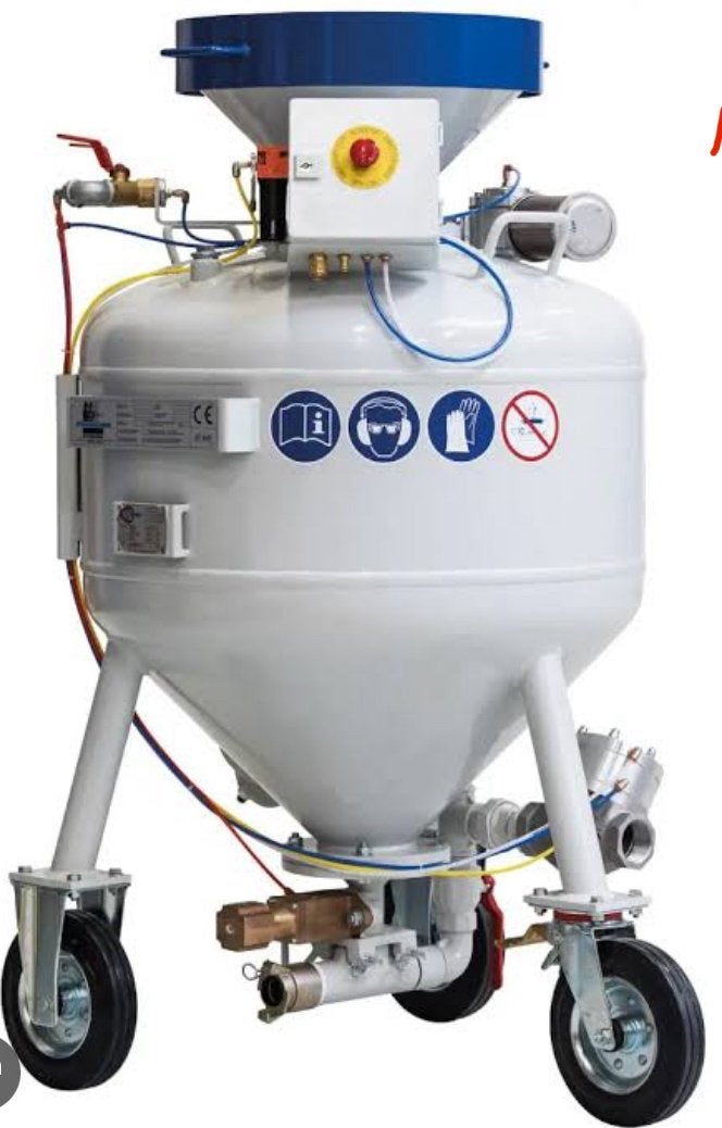 Gezocht proffesionele zand straalketel, Doe-het-zelf en Verbouw, 100 liter of meer, Ophalen of Verzenden, Gebruikt