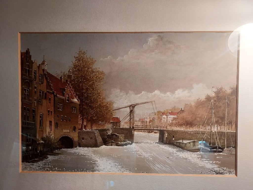 Wim Riem (Rotterdam 1922 - 2011 Ootmarsum), Antiek en Kunst, Ophalen of Verzenden