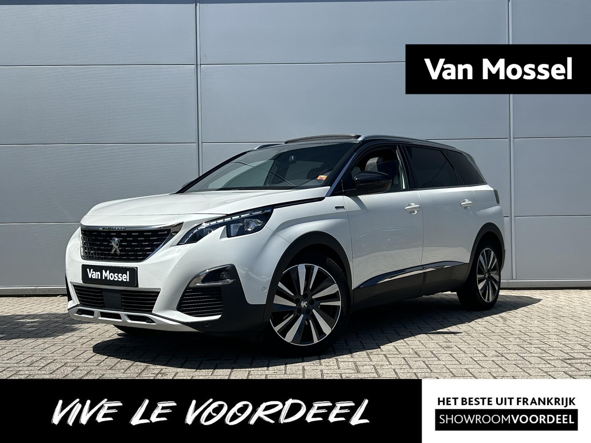 Peugeot 5008 1.2 PureTech GT-Line Avantage | Panoramisch sch, 12 maanden, Gebruikt, 1199 cc, Wit