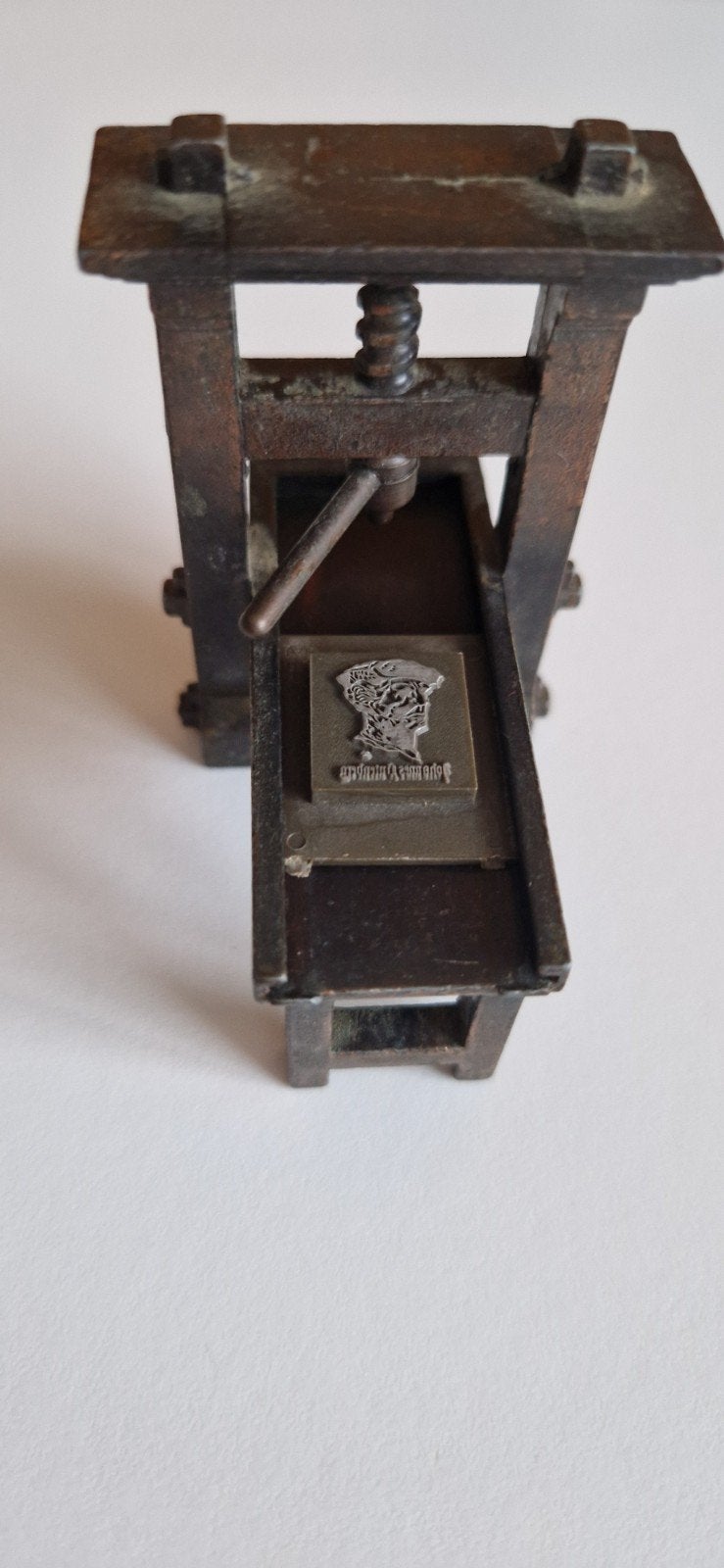Miniatuur Drukpers - Plame - Ref. 970, Ophalen of Verzenden, Gebruikt
