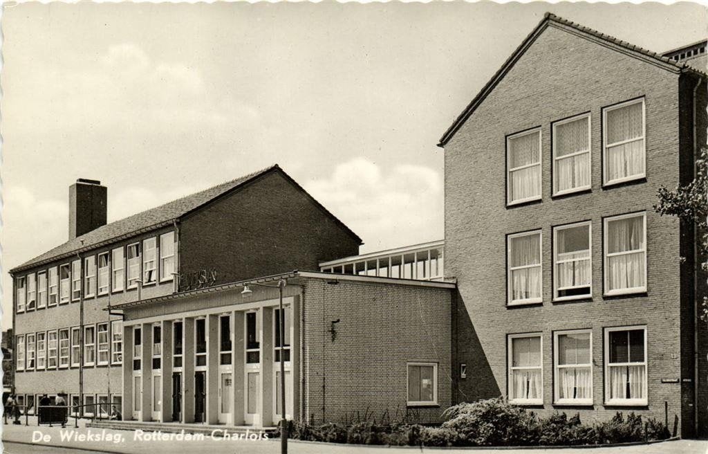 De Wiekslag, Rotterdam Charlois - volk - ongelopen, Ophalen of Verzenden, 1960 tot 1980, Ongelopen, Zuid-Holland