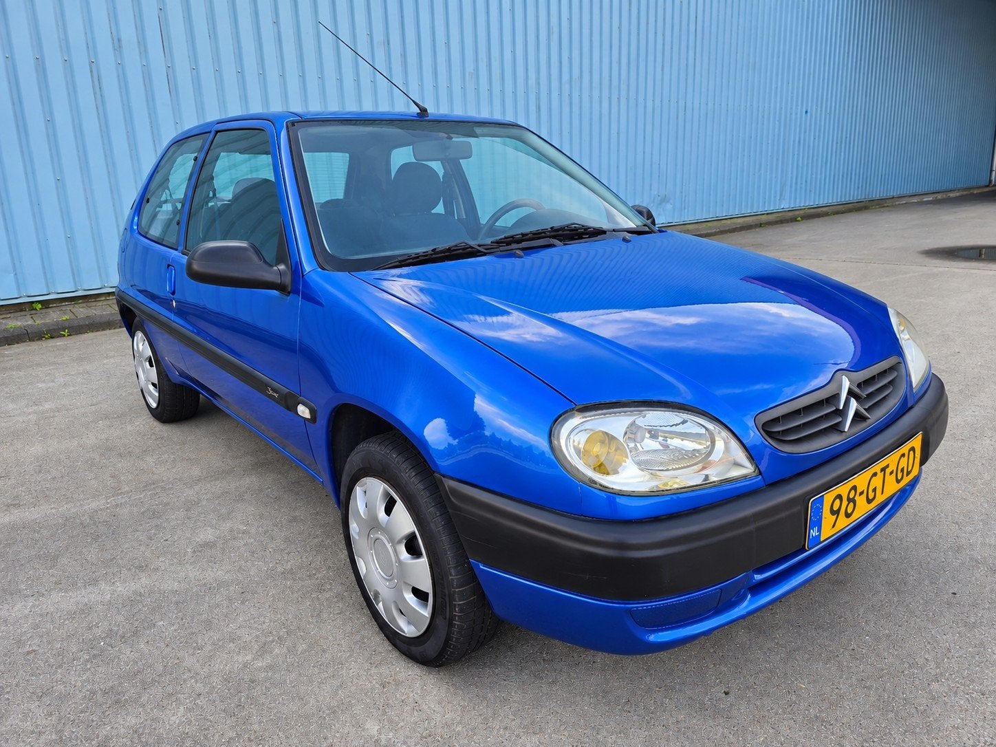 Citroën Saxo 1.1 Asics – 69.751 km – Nieuwe APK, Auto's, Stof, 600 kg, Elektrische ramen, 4 cilinders