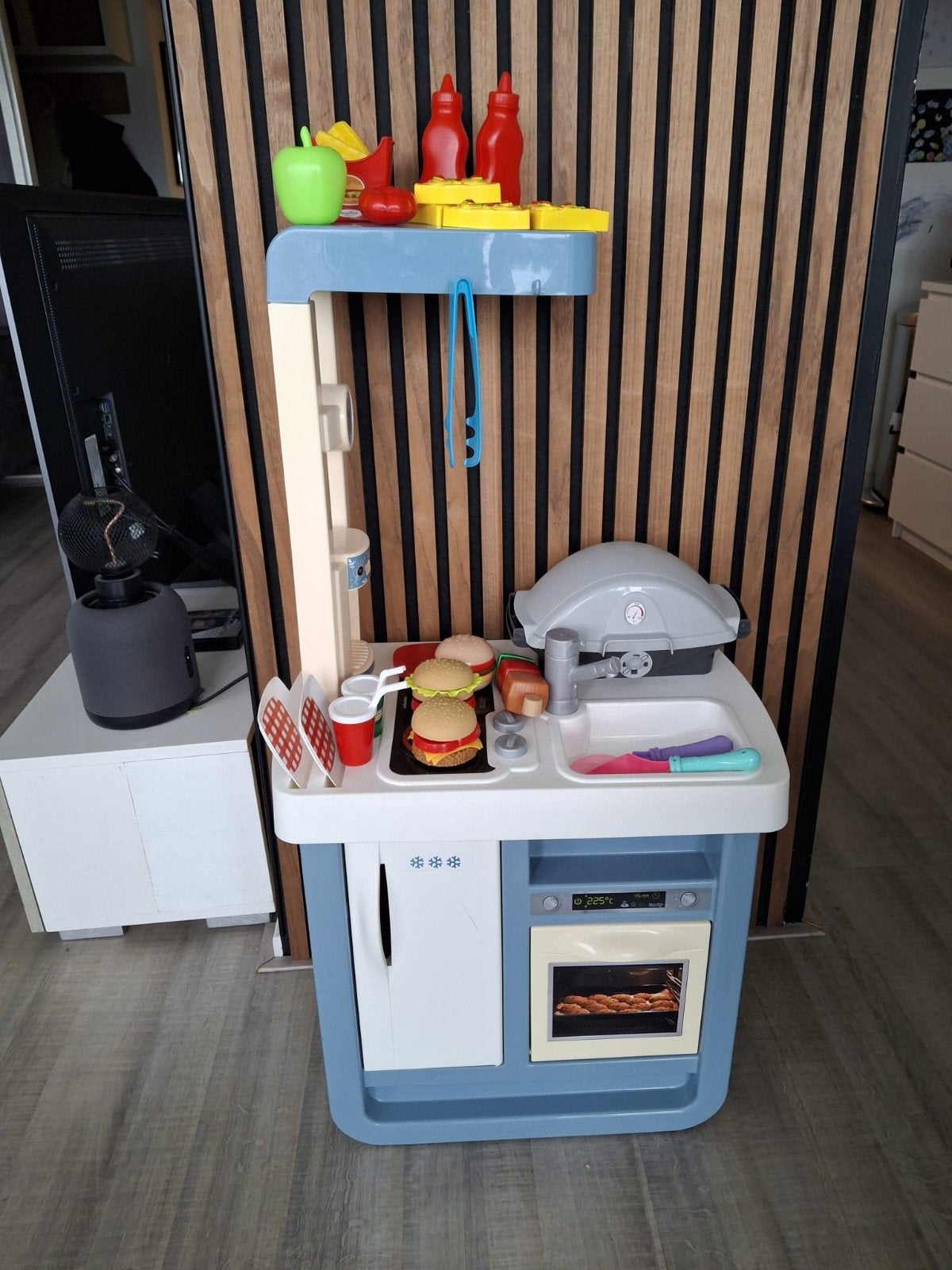 Smoby Chef Corner speelkeuken met BBQ en accessoires