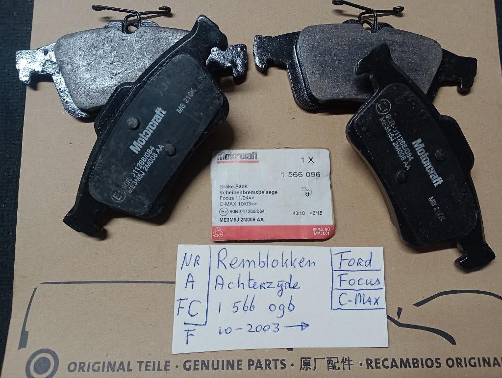 remblokken Transporter T 5 Remblokken golf 7, Ophalen of Verzenden, Gebruikt, Volkswagen
