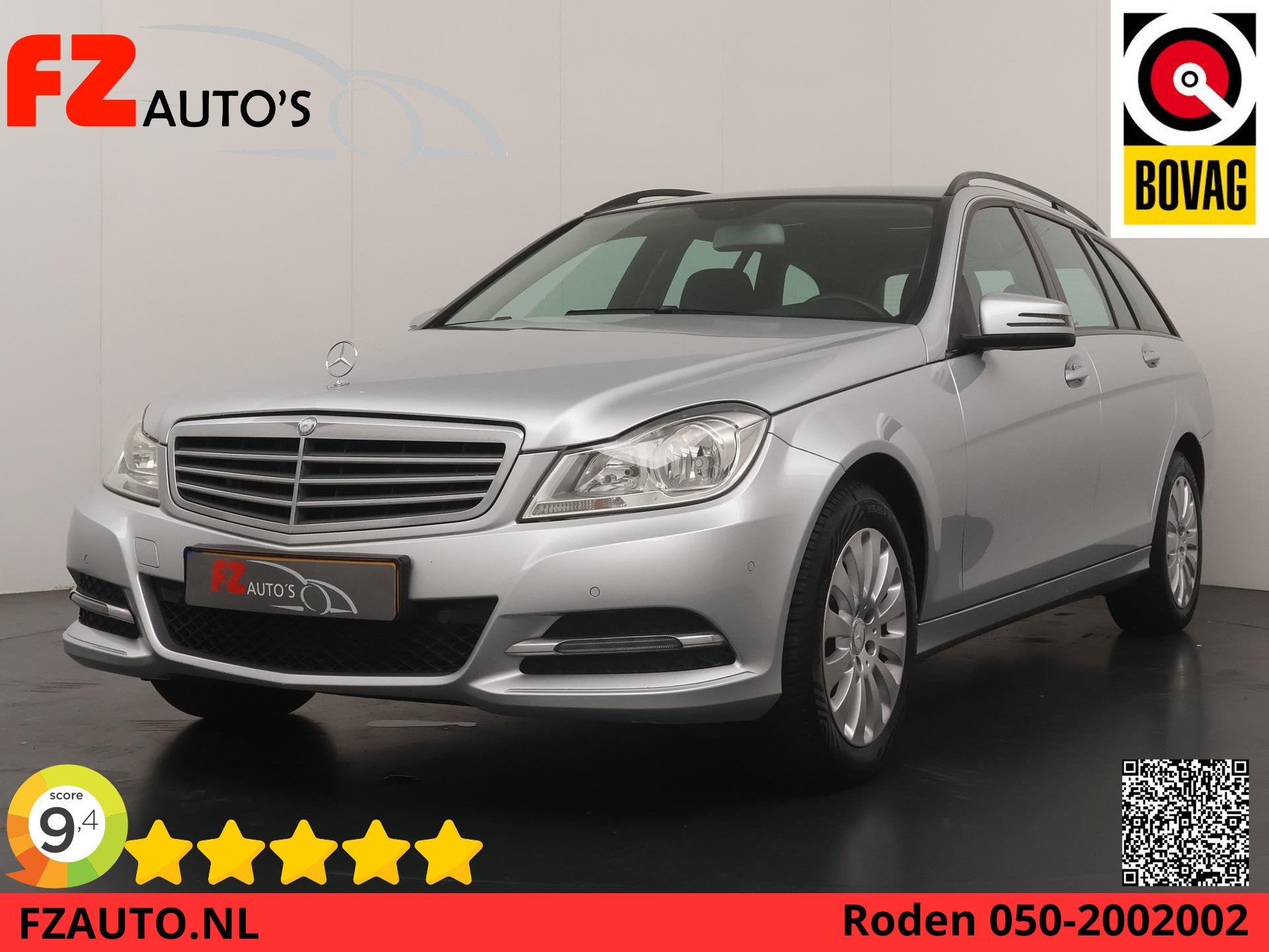 Mercedes-Benz C-klasse Estate 180 Ambition Elegance - Naviga, Auto's, Mercedes-Benz, Automaat, Euro 5, Automatische klimaatregeling