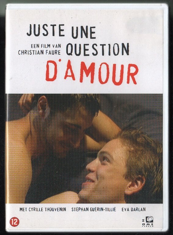 Just Une Question D'Amour (A Love to Hide) DVD. Gay romance., Vanaf 12 jaar, Ophalen of Verzenden, Gebruikt