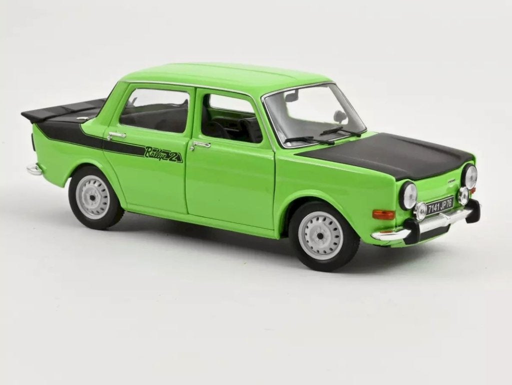 Simca 1000 Rallye 2 1976 Racing Groen 1:18 NOREV ref. 185715, Verzenden, Nieuw, Auto, Norev