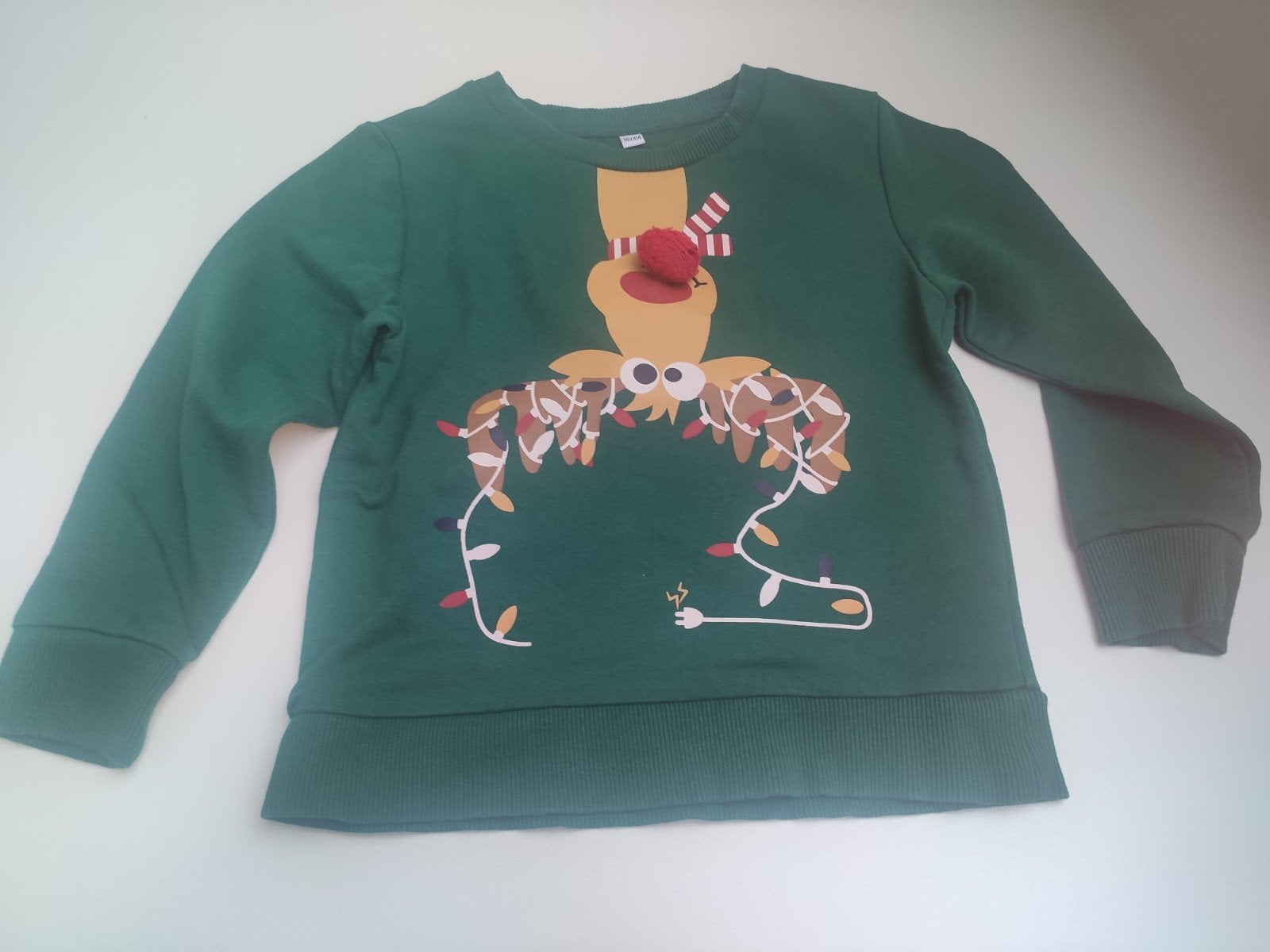 Kersttrui maat 98/104, Kinderen en Baby's, Ophalen of Verzenden, Zo goed als nieuw, Jongen of Meisje, Trui of Vest