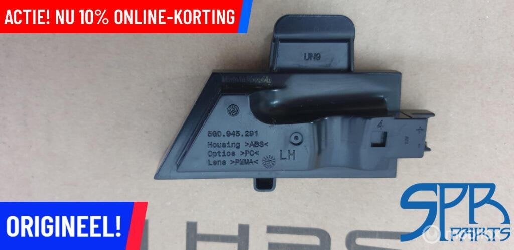 GOLF 7 7.5 LINKS Instapverlichting BUITENSPIEGEL 5G0945291, Volkswagen, Nieuw, Ophalen of Verzenden, Volkswagen