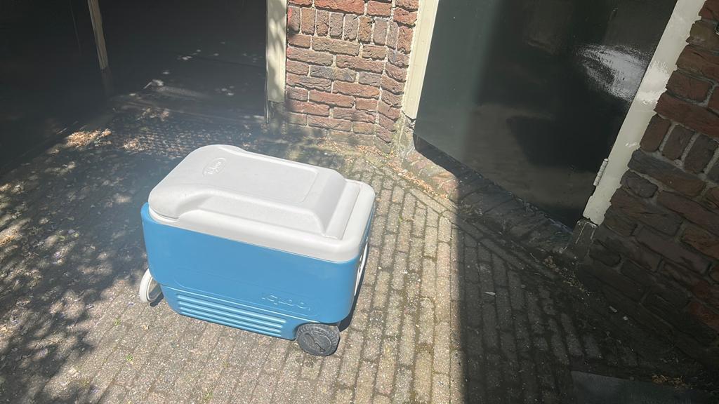 Koelbox, Ophalen of Verzenden, Zo goed als nieuw, Koelbox, Koelelement