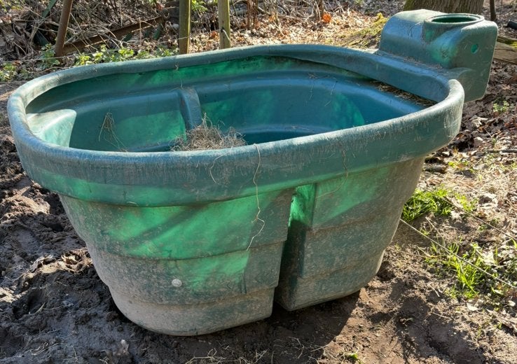 Slowfeeder voor paarden en vee super handig!, Ophalen, Gebruikt, Overige disciplines