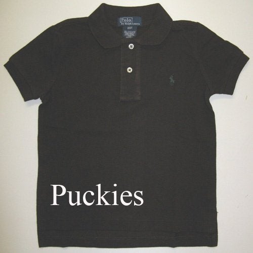 Bruine Ralph Lauren polo maat 92 NIEUW (9362), Nieuw, Ophalen of Verzenden, Shirt of Longsleeve, Jongen